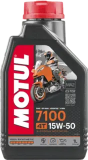 MOTUL 7100 15W-50 1 Liter. Full Syntetisk