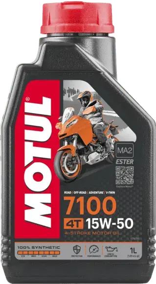 MOTUL 7100 15W-50 1 Liter. Full Syntetisk 