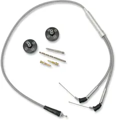 Moose Racing Carb Cvr/Cable-Bansh Blk Carburetor Cap Kit Black Yamaha