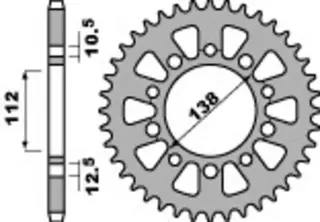 PBR Bakdrev 520 41T