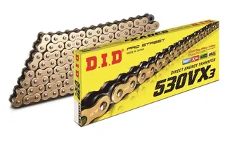 D.I.D 530VX3 X-Ring 114L Gold/Black