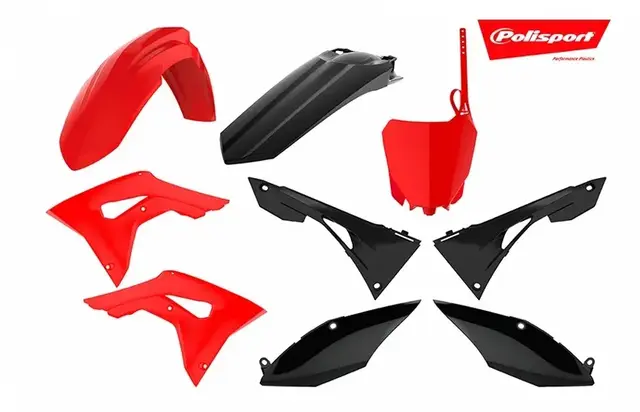 POLISPORT Komplett Plastkit HONDA CRF450R 17- /  CRF250R 19- 