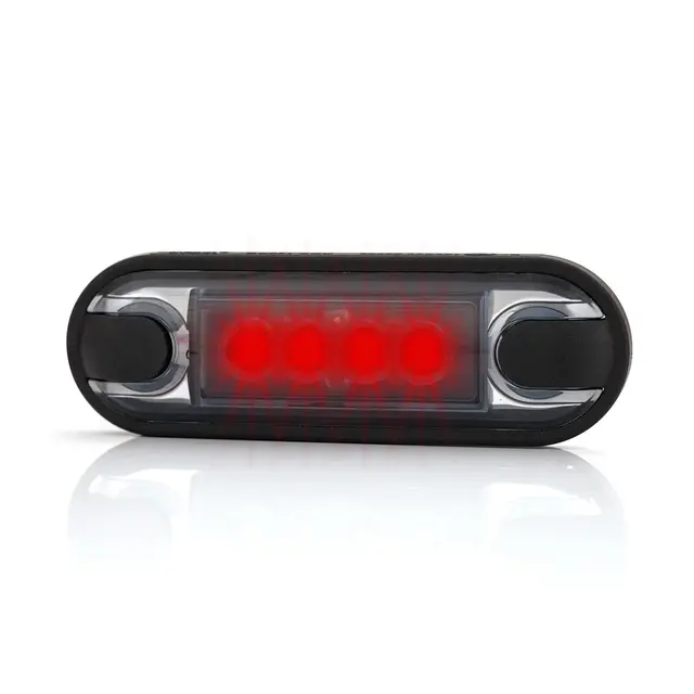 Monsterlux Horus Black Optic Ekstralys Rød 