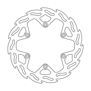 Moto master Yam br.skive bak 240mm