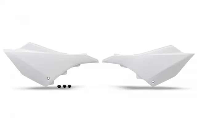 UFO Sidedeksler Hvit Yamaha YZ125 2022- 