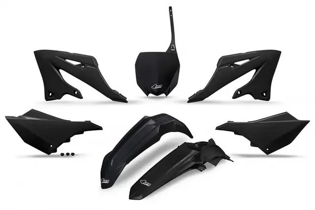 UFO Plastsett Sort Yamaha YZ125/YZ250 2022- 