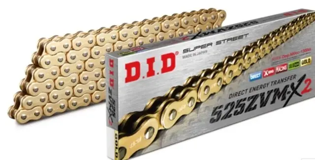 D.I.D 530ZVM-X2 X-Ring Drive Chain 122L 