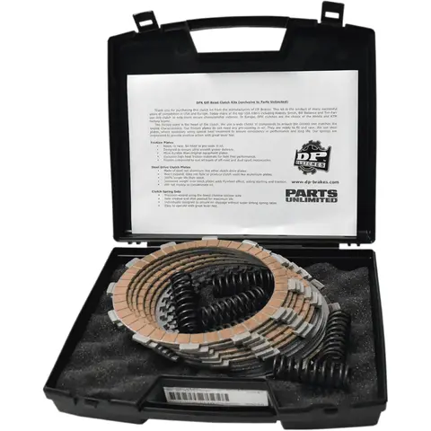 DP Komplett Clutchkit CRF450R 17-19 St&#229;lplater, lameller og fj&#248;rer