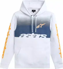 Alpinestars Specter Hoodie Hvit S Komfortabel og kul hettegenser