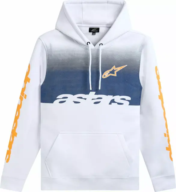 Alpinestars Specter Hoodie Hvit S Komfortabel og kul hettegenser 