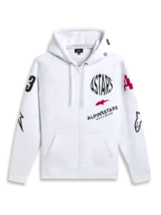 Alpinestars Variegate Zip Hoodie Hvit S