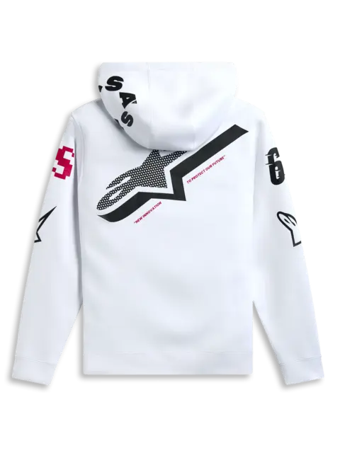 Alpinestars Variegate Zip Hoodie Hvit S 