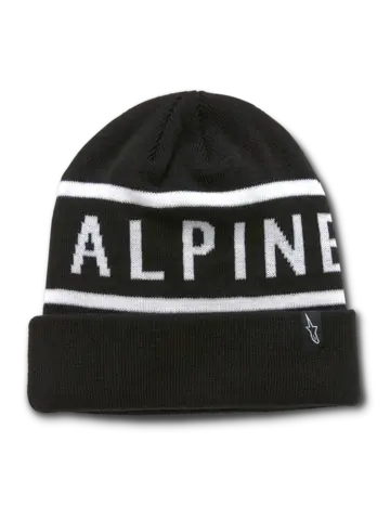 Alpinestars - Lue Med Oppbrett Sort/Hvit - Unisex