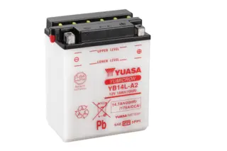 Yuasa YB14L-A2 Batteri Syre Medf&#248;lger