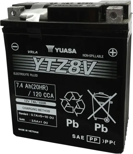 YUASA Batteri YTZ8V 