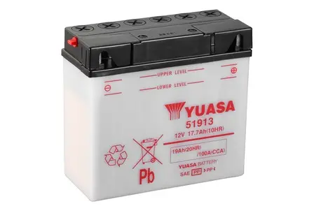 Yuasa Batteri 51913 Inkl. syre