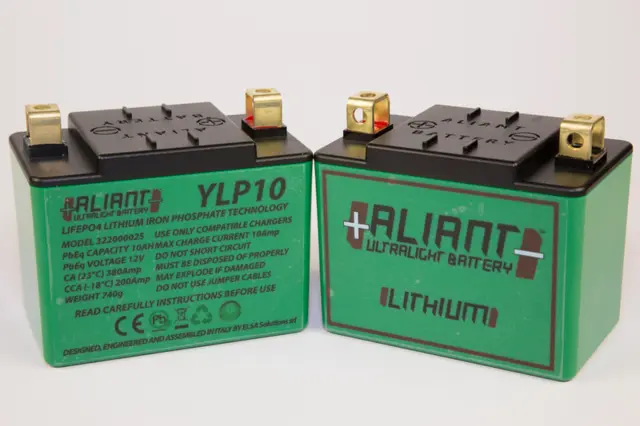 Aliant Ultralight YLP10 Lettvektsbatteri Lithiumversjon av YTZ10S 