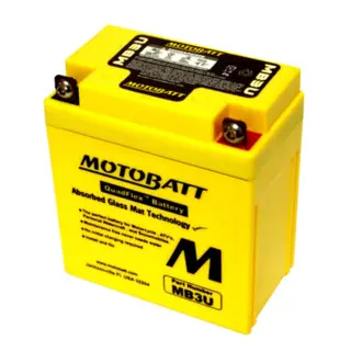 MOTOBATT batteri MB3U Lukket batteri