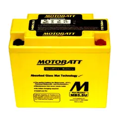 MotoBatt Batteri MB5.5U Factory sealed Lukket - ferdig fylt