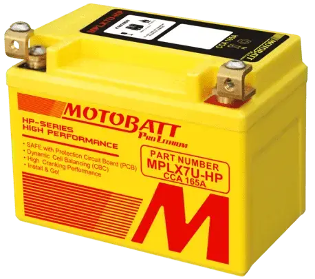 Motobatt MPLX7U-HP 165cca