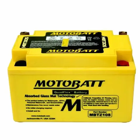 Motobatt MBTZ10S Tilsvarer YTZ10S