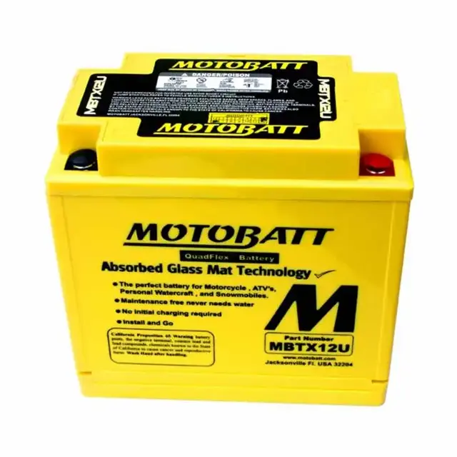 Motobatt MBTX12U Batteri 