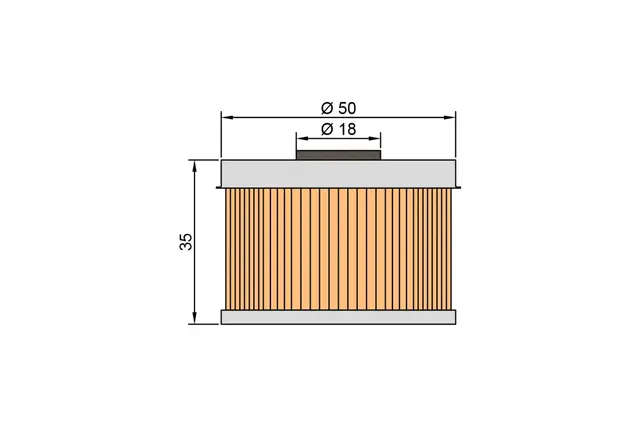 Twin Air HF113 Oljefilter 