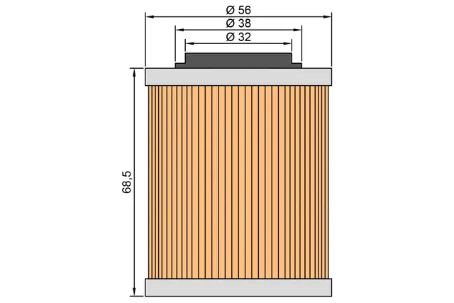 Twin Air HF152 Oljefilter 