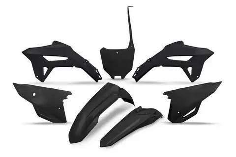 UFO Plastkit Honda Svart CRF450R 2021 -
