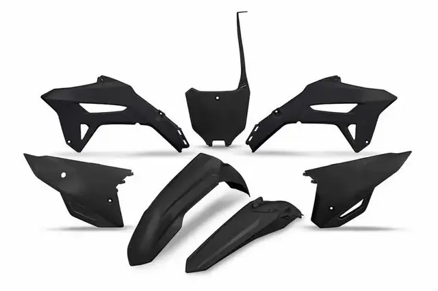 UFO Plastkit Honda Svart CRF450R 2021 - 