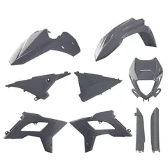 Polisport plastkit Beta Gr&#229; 13-17 Beta Enduro 125-480 13-17