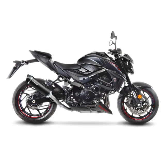 Leovince Nero Slip-On Sbk Nero Suzuki Gsx-S 750/Z Abs Inox 