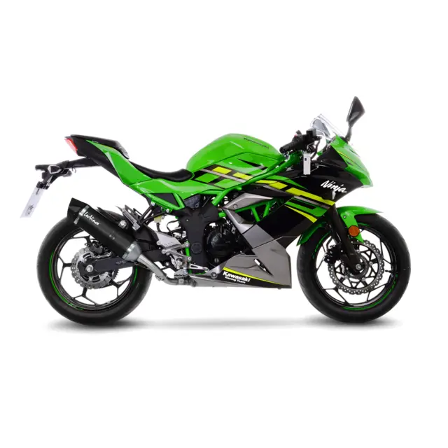 Leovince Lv One Evo Carbon Slip-On Eksos Kawasaki Ninja 125/Z 125 19- 