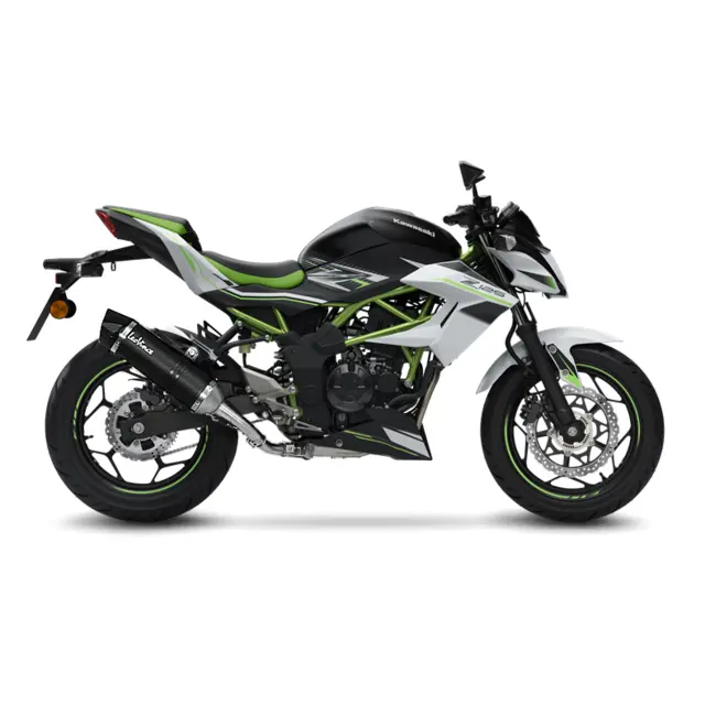 Leovince Lv One Evo Carbon Slip-On Eksos Kawasaki Ninja 125/Z 125 19- 