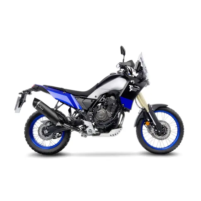Leovince Lv One Evo Black Edition Slip- Sbk Lv One Evo Black Yamaha Ténéré 700 