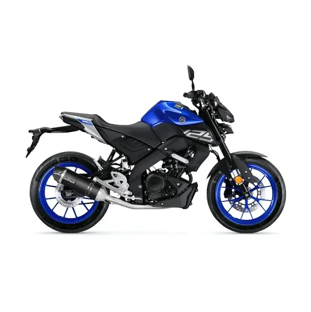 Leovince Lv One Evo Black Edition Full Sbk Lv One Evo Black 1/1 Yamaha Mt-125 