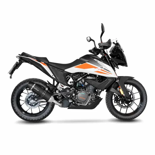 Leovince Lv One Evo Black Edition Slip- Sbk Lv One Evo Black Ktm 390 Adventure 