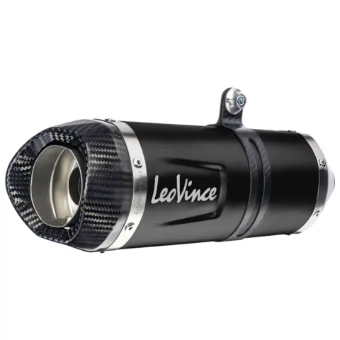 Leovince Lv One Evo Eksosanlegg Yamaha MT-07. Black Edition