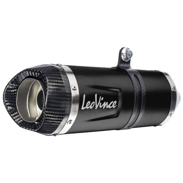 Leovince Lv One Evo Eksosanlegg Yamaha MT-07. Black Edition 