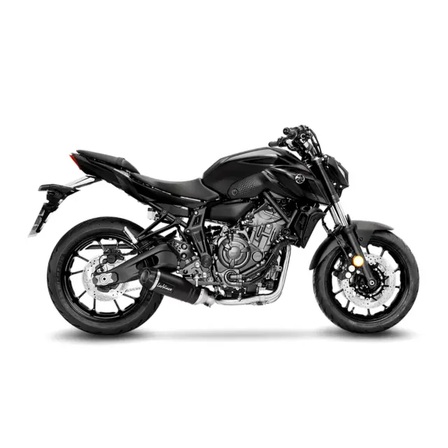 Leovince Lv One Evo Eksosanlegg Yamaha MT-07. Black Edition 