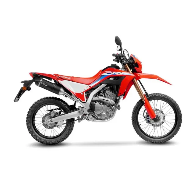 Leovince Lv One Evo Black Edition Slip- Sbk Lv One Evo Black Honda Crf 300 L / 