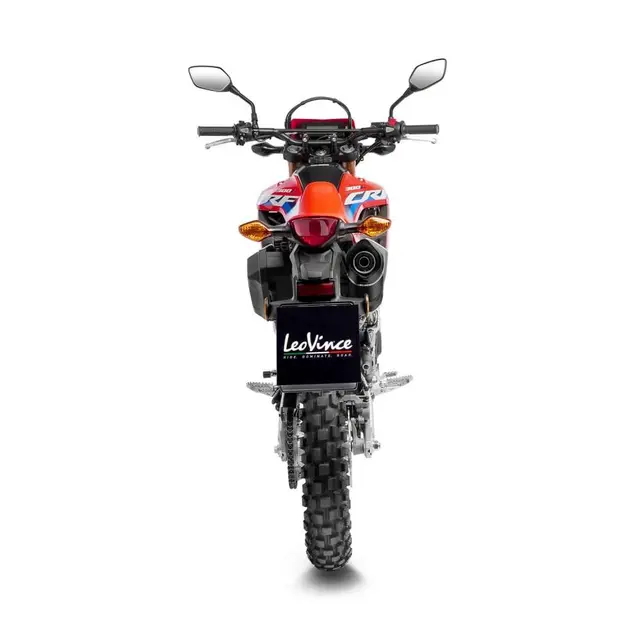 Leovince Lv One Evo Black Edition Slip- Sbk Lv One Evo Black Honda Crf 300 L / 