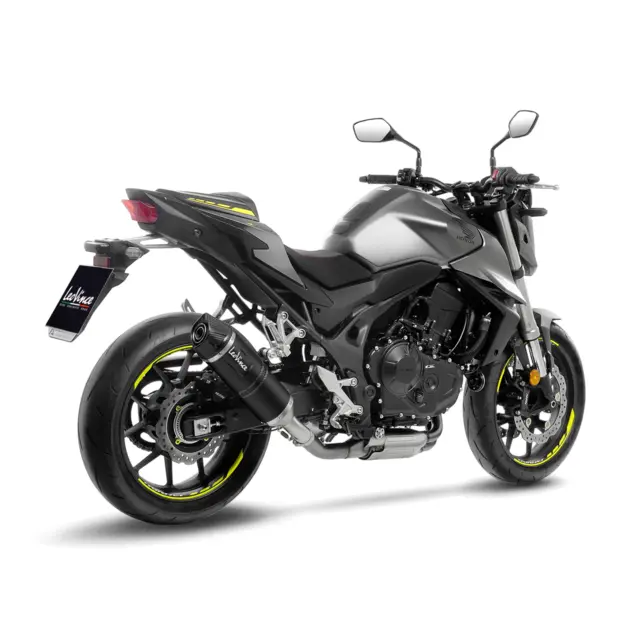 LeoVince LVV One Evo Slip-On Svart - Honda CB 750 Hornet (23-) 