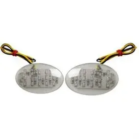 Blinkers Stepii K&#229;pmonterad Led Vittglas