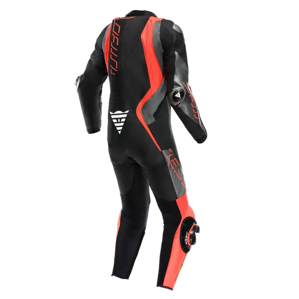 Dainese Audax Skinndress Rød 54 1-del - Perforert 