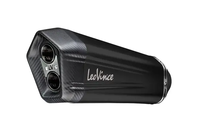 Leovince Lv-12 Black Edition Slip-On Sbk Lv-12 Black Bmw R 1250 Gs/Adventure 
