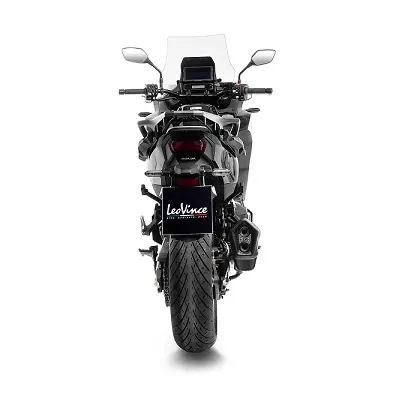 Leovince Lv-12 Black Edition Slip-On Sbk Lv-12 Black Honda Nt 1100 