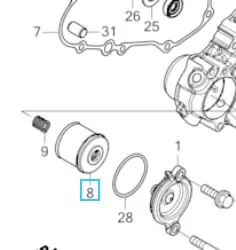 Honda Oljefilter OEM