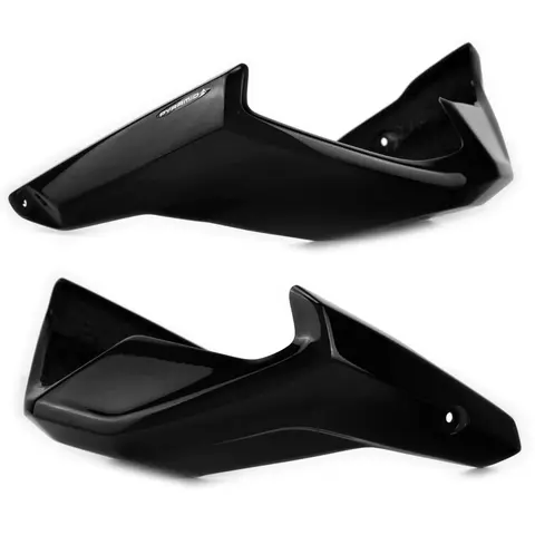 Pyramid Belly Pan Gloss Black | Honda CB 650 F 2014&gt;2018