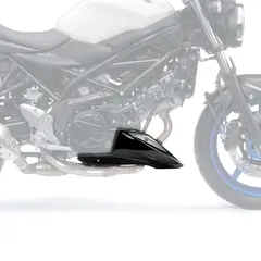 Pyramid Belly Pan Gloss Black | Suzuki SV 650 N 2016&gt;